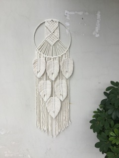 Vật treo tường macrame dreamcatcher