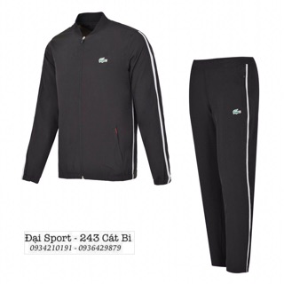 Sét bộ thể thao gió Lacoste 