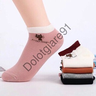 Set 10 đôi tất chống hôi chân miu miu