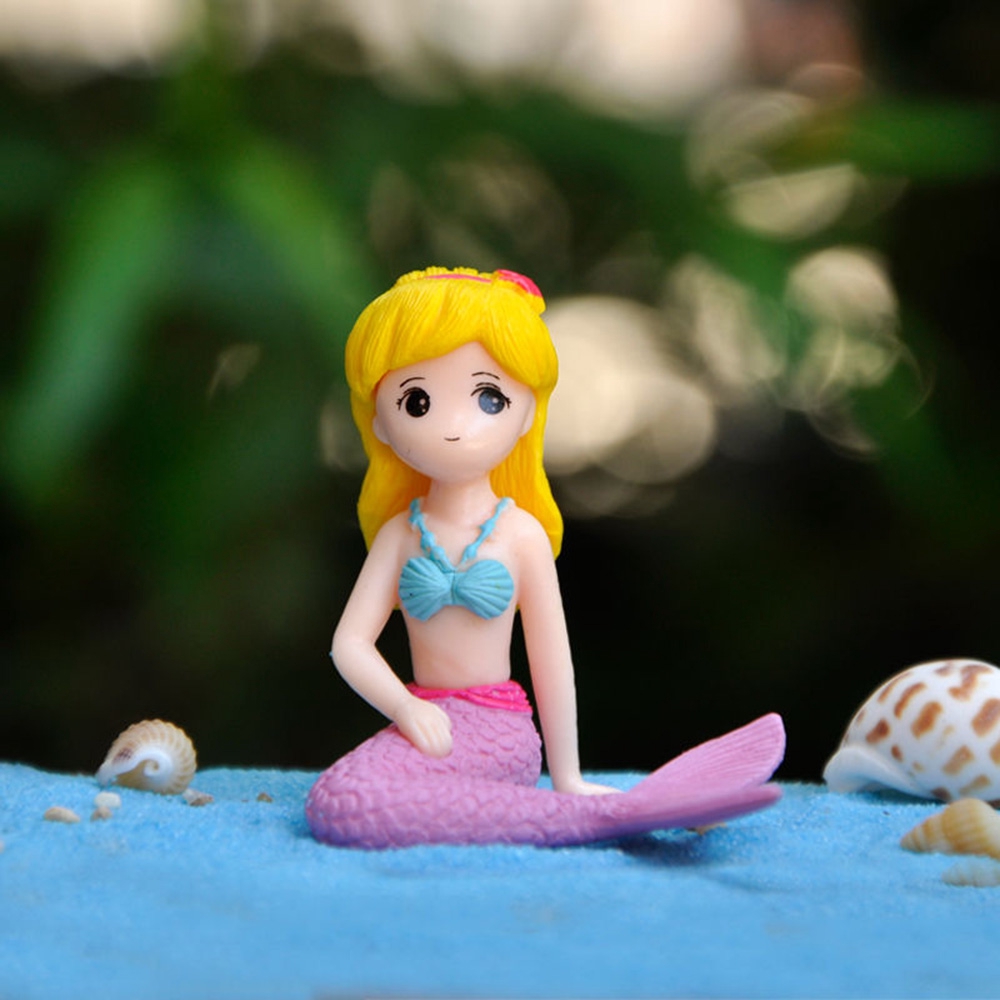 Đồ trang trí Nàng Tiên Cá Trang Trí Bánh Kem