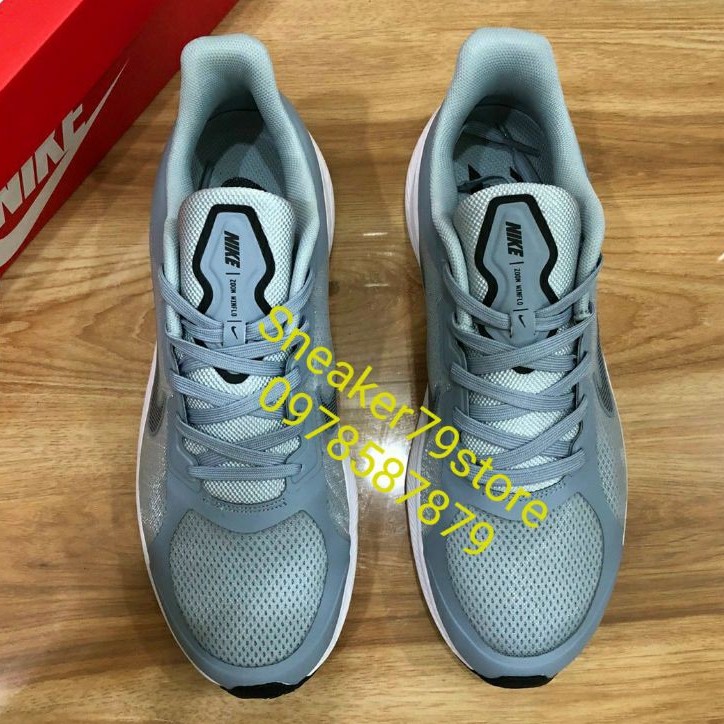 Giày Nike Running Zoom Winflo Grey Men's [Chính Hãng - Auth - Hình Ảnh Sản Phẩm Độc Quyền]