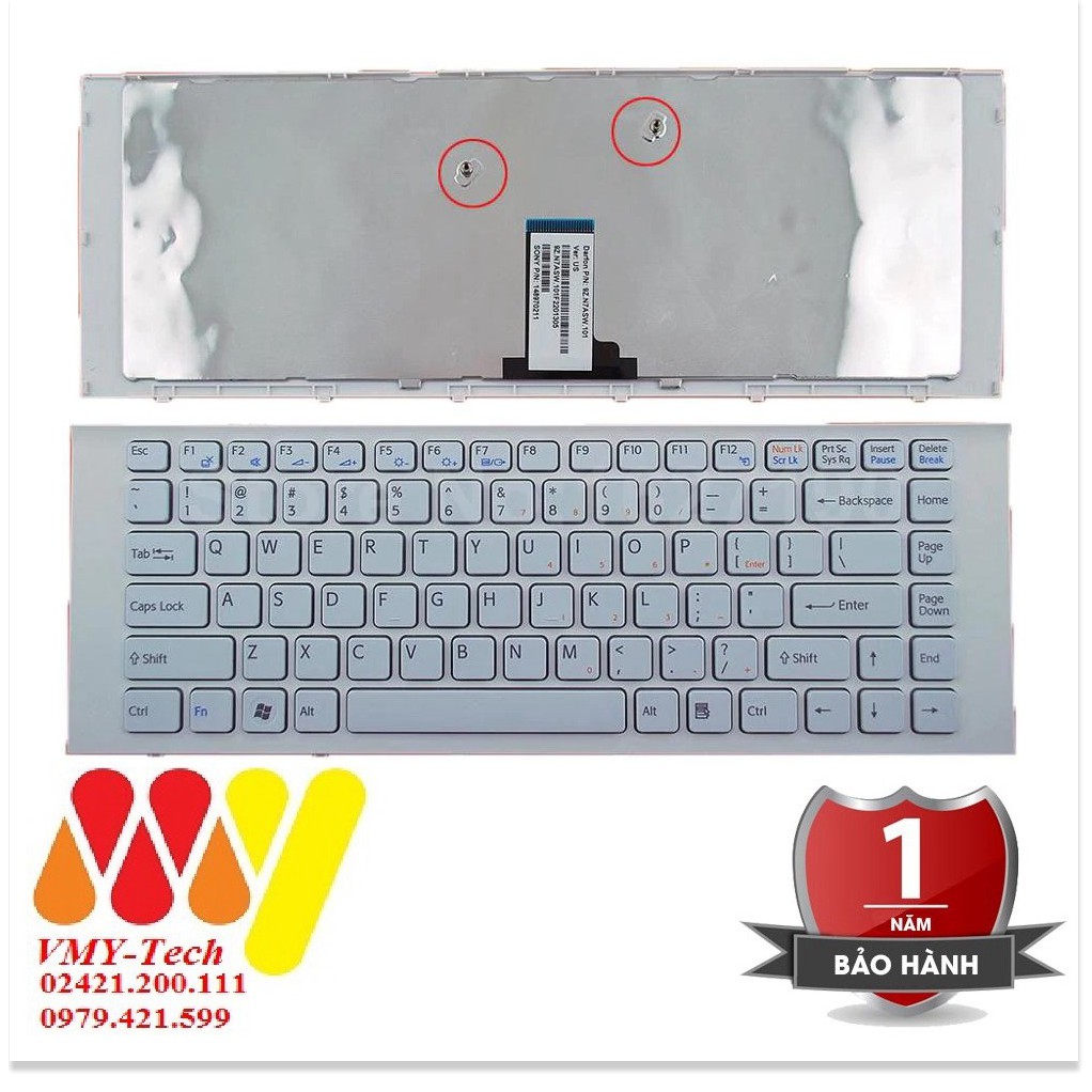 Bàn Phím Laptop Sony Vaio EG VPCEG VPC-EG EG16 EG18 PCG-61A14L PCG-61A13L PCG-61A12L PCG-61A11L PCG
