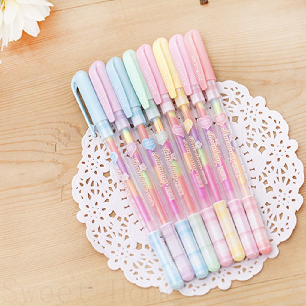 Mút mực gel 6 màu 14.5cm xinh xắn