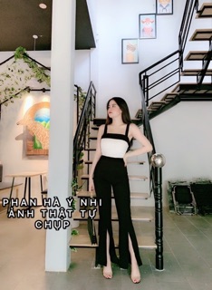 set quần loe xẻ ( kèm ảnh thật )