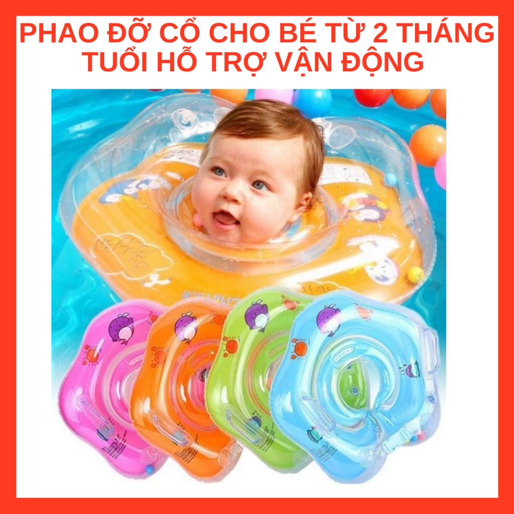 Phao Đỡ Cổ Cho Bé Từ 2 Tháng Tuổi An Toàn,Hỗ Trợ Vận Động Cho Bé Yêu