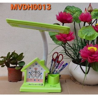 Đèn học chống cận thị 3 chế độ ánh sáng kèm đồng hồ báo thức Mắt Việt MDH 013