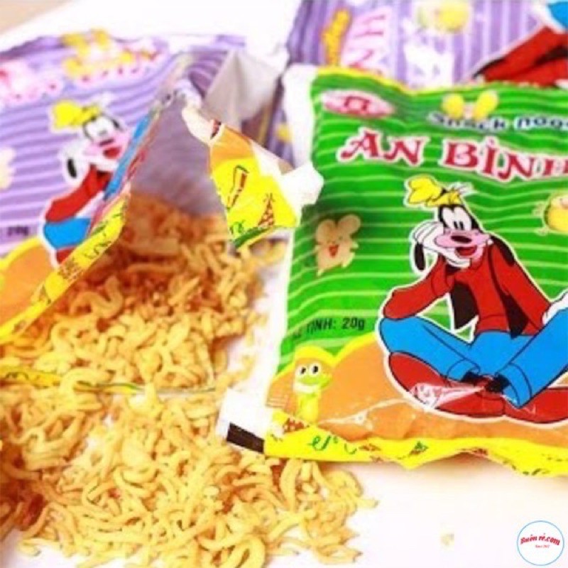 Mì tôm tre em thom ngon, hương vị đậm đà khó  quên,  mì  tôm trở về tuổi thơ 1 goi
