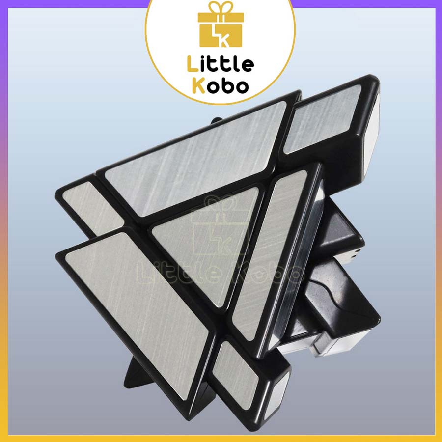 Rubik Biến Thể SengSo Mirror Pyraminx Magic Tower Cube Rubic Tráng Gương Đồ Chơi Trí Tuệ