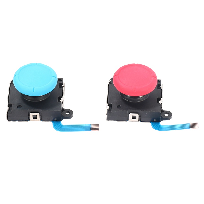 High Quality 3D Analog Joystick for Nintendo Switch/Switch Lite - 2 Pack(Red+Blue) VNGB