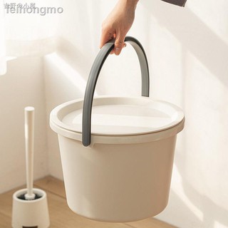 Xô nhựa dày cỡ lớn có nắp đậy phong cách nhật bản