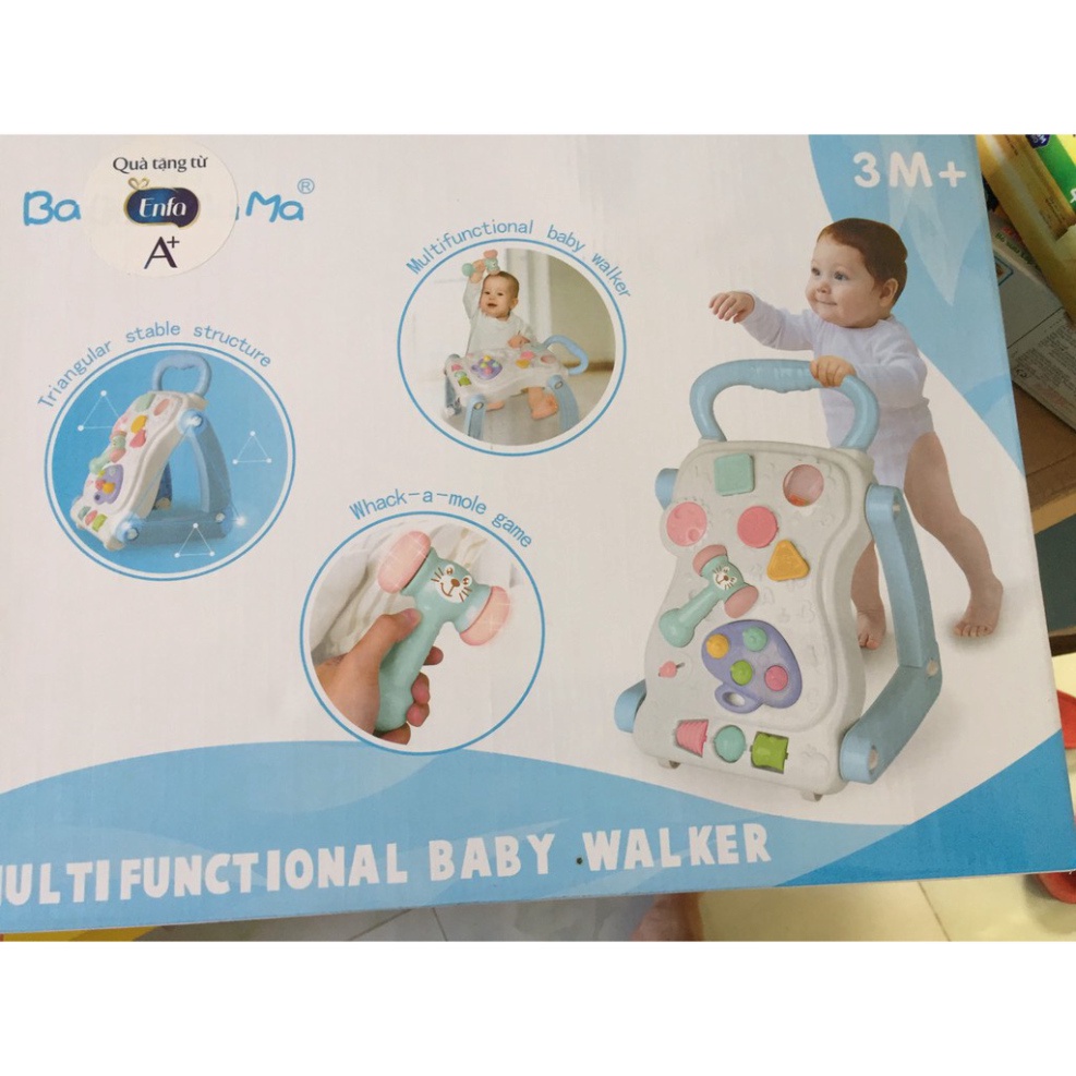 Xe tập đi & Bàn chơi đa năng của sữa Enfa ĐCBĐ