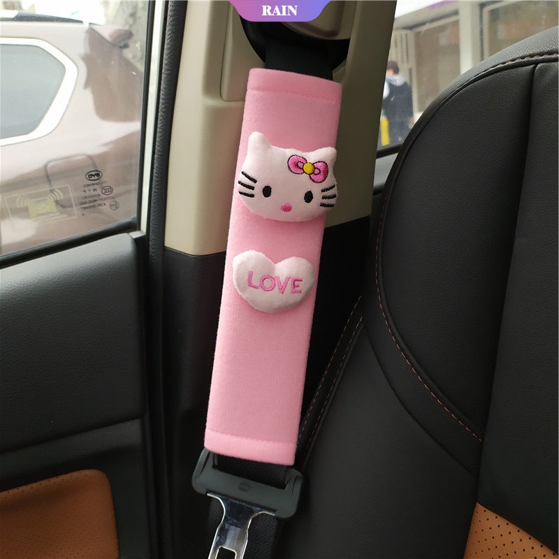 Vỏ Bọc Gương Chiếu Hậu Xe Hơi Hình Nhân Vật Hoạt Hình Hello Kitty Sáng Tạo Kiểu Hàn Quốc