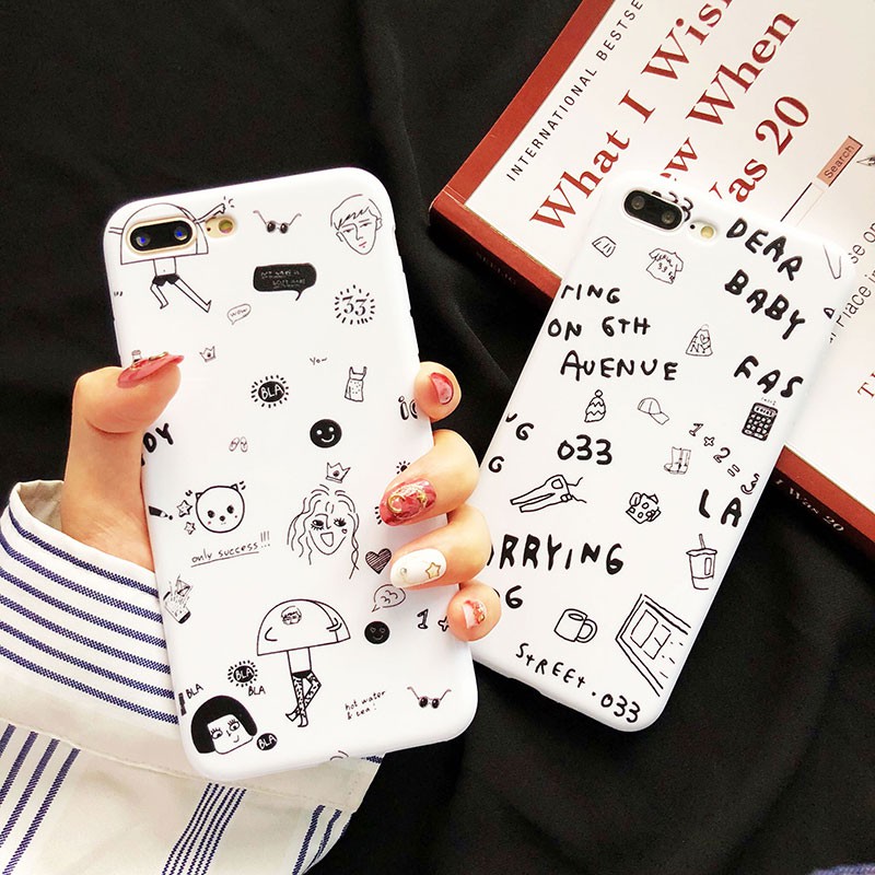 [ IPHONE ] Ốp Lưng Silicon Dear Baby - B081