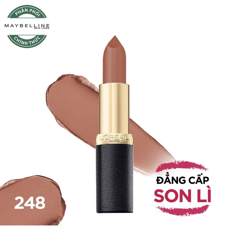 Son lì mịn môi Color Riche Matte từ L’Oreal Pari 3.9g