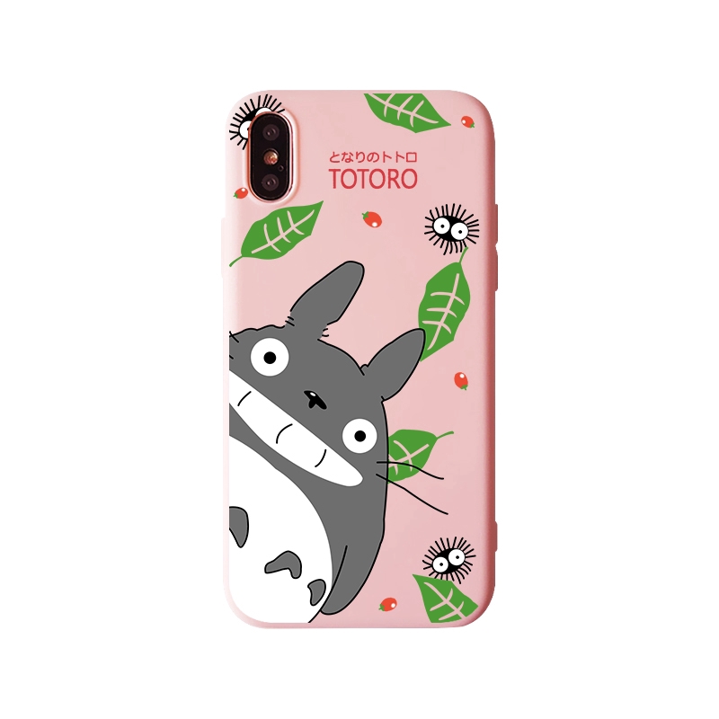 Ốp điện thoại hoạt tiết Totoro đáng yêu dành cho iPhone 6 / 6S / 7 / 8 Plus / X XE X MAX