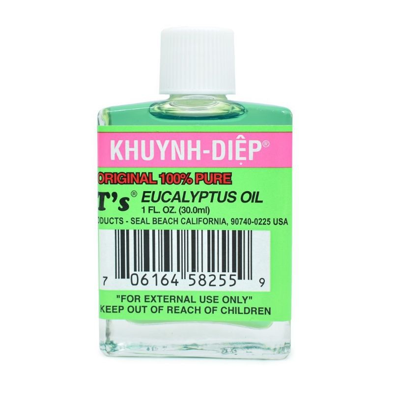 Dầu khuynh diệp Mỹ được tinh chết từ Tea Tree Oil & Khuynh Diệp.