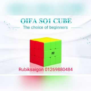 Rubik Qifa Square 1 stickerless không viền