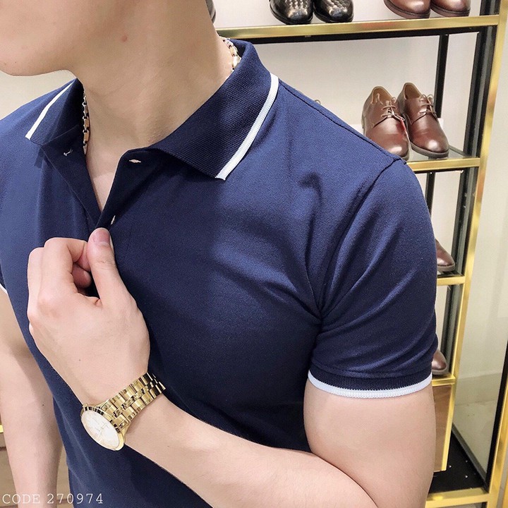 Áo đôi nam nữ có cổ (polo) (Size S-3XL)