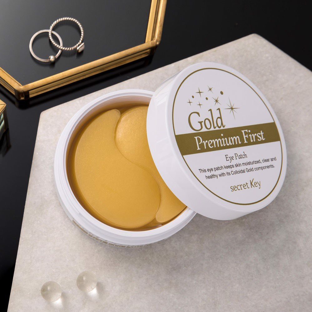 Mặt Nạ Mắt Secret Key Gold Premium First Eye Patch 90g