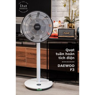 Quạt tuần hoàn 3D tích điện DAEWOO