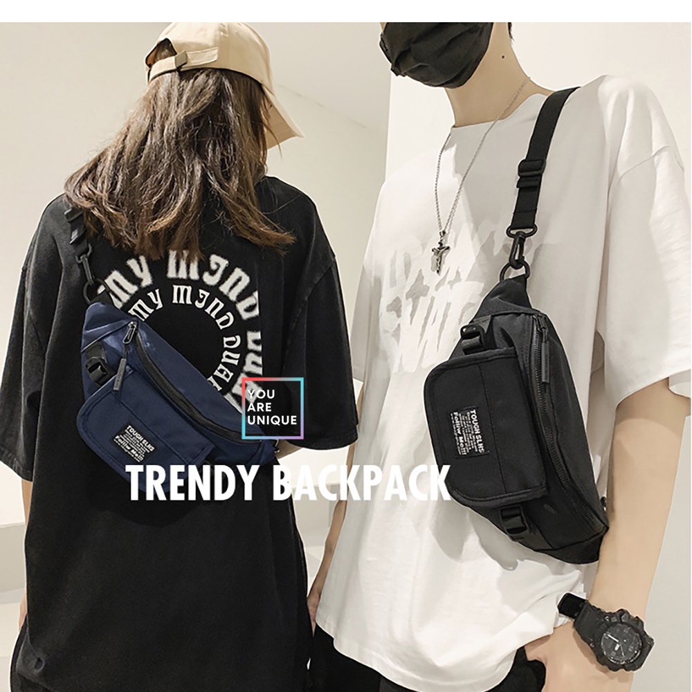 [MUA LIỀN TAY] Túi đeo hông UNISEX cho nam và nữ, phong cách thời trang, chống thấm nước, khoang túi rộng | BigBuy360 - bigbuy360.vn