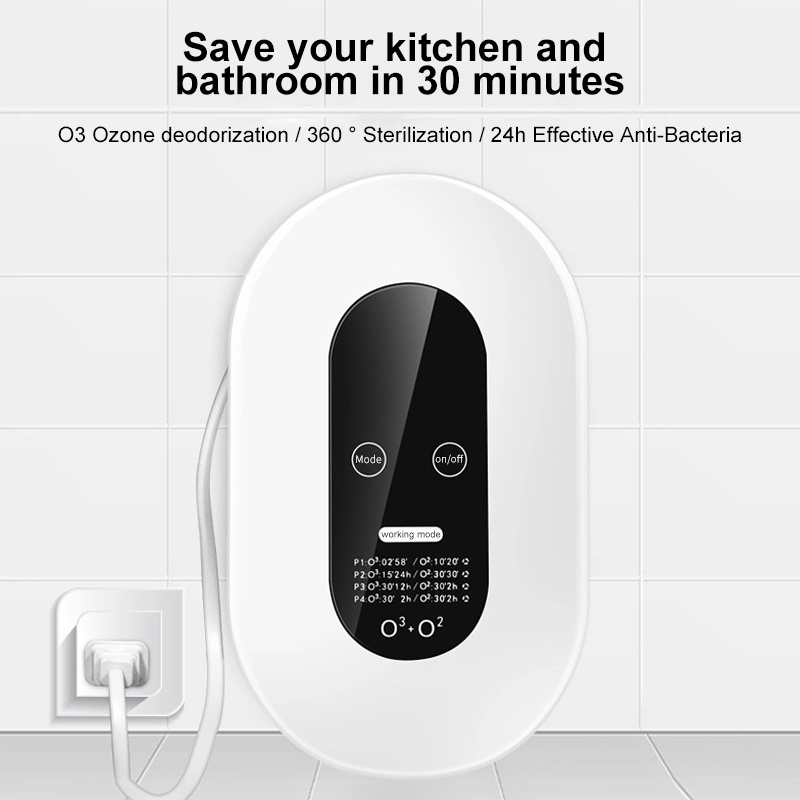 Máy lọc không khí khử bụi mùi hôi tạo bằng ozone và ion âm cho gia đình công suất 5W, 4 chế độ lọc khí. Bảo hành 6 tháng