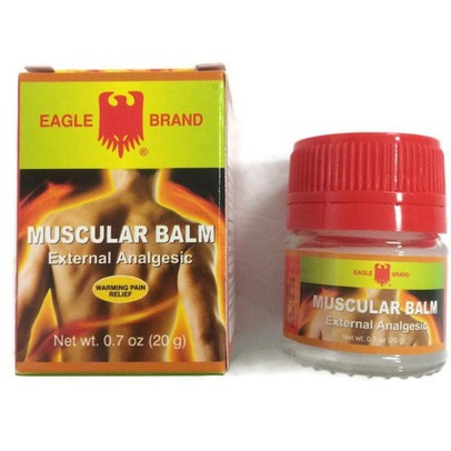 Dầu cù là con Ó 20g - Eagle Brand Muscular Balm 20g - Combo 50 lọ