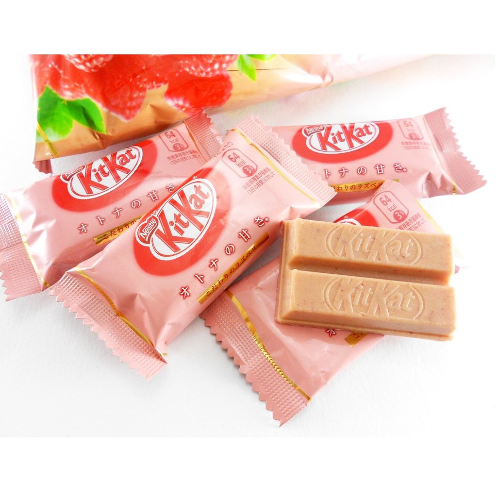 GIÁ SHOCK - Bánh KitKat Nhật Vị Mâm Xôi Nội địa Nhật Bản 9pcs - Date 2021