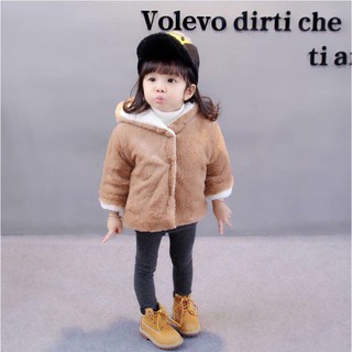 Áo khoác dễ thương hình có tai thú cho bé yêu ấm áp mùa thu đông <3