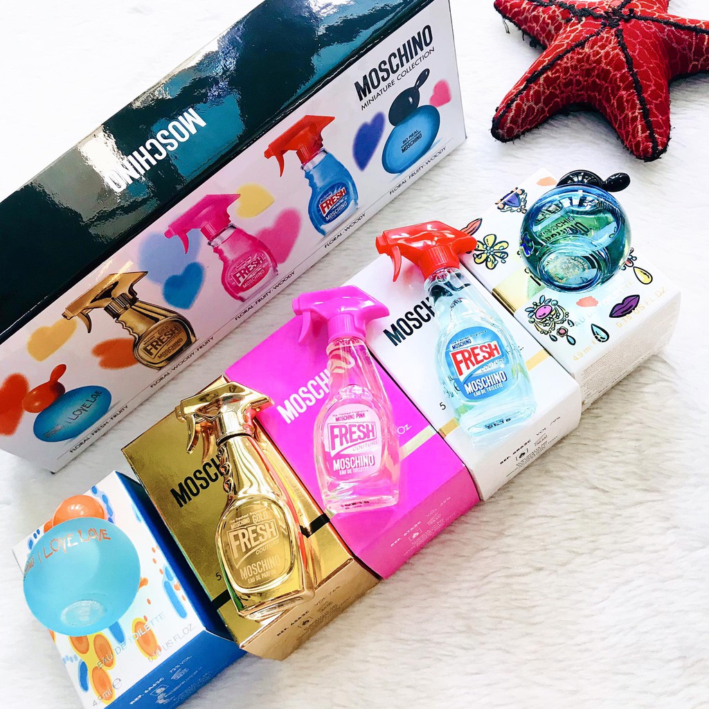 Set Nước Hoa Mini Moschino | Thế Giới Skin Care