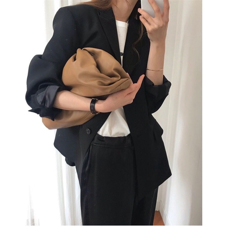 Áo khoác dáng rộng thời trang kiểu Anh cho nữ