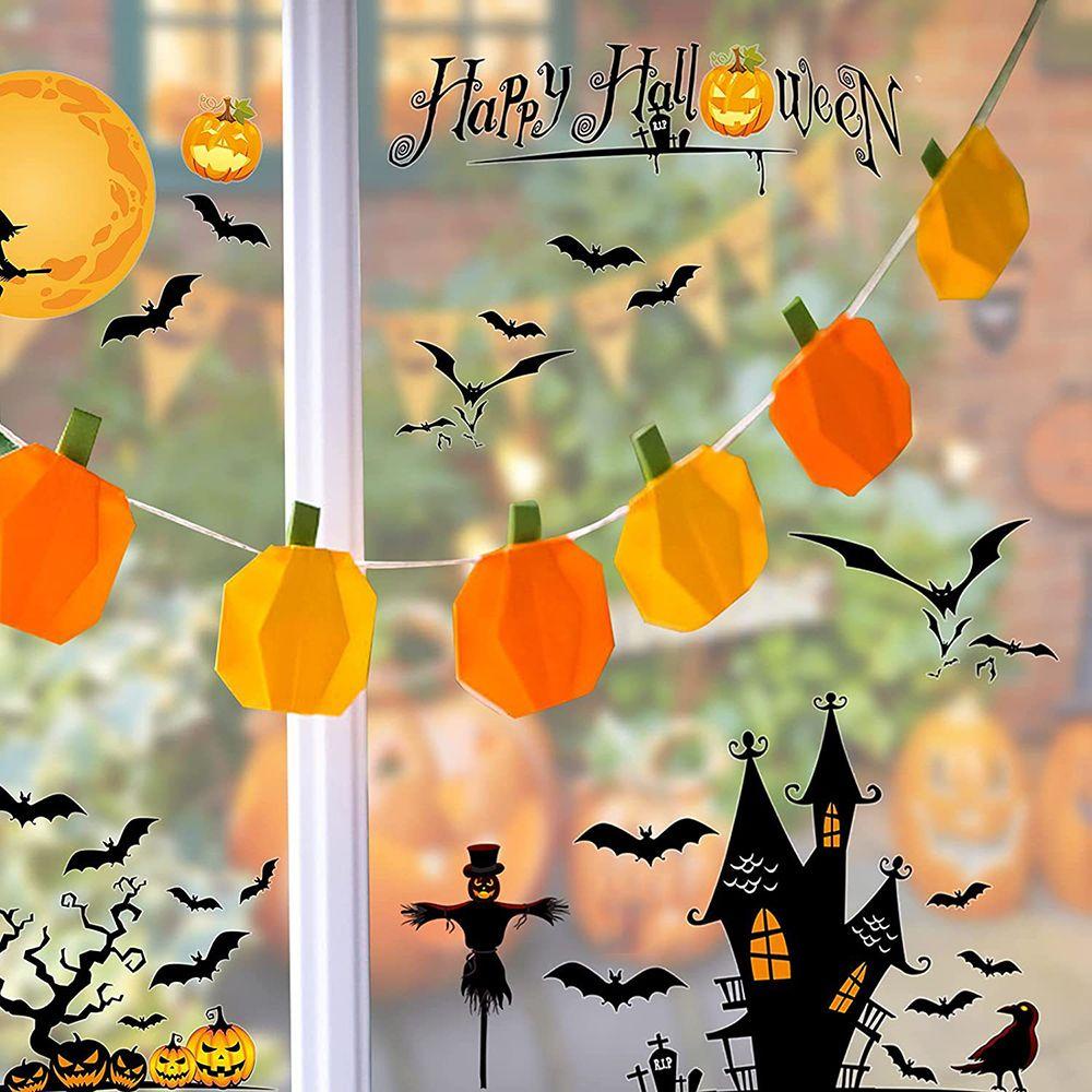 Miếng Dán Tường Trang Trí Halloween Hình Bóng Ma DIY