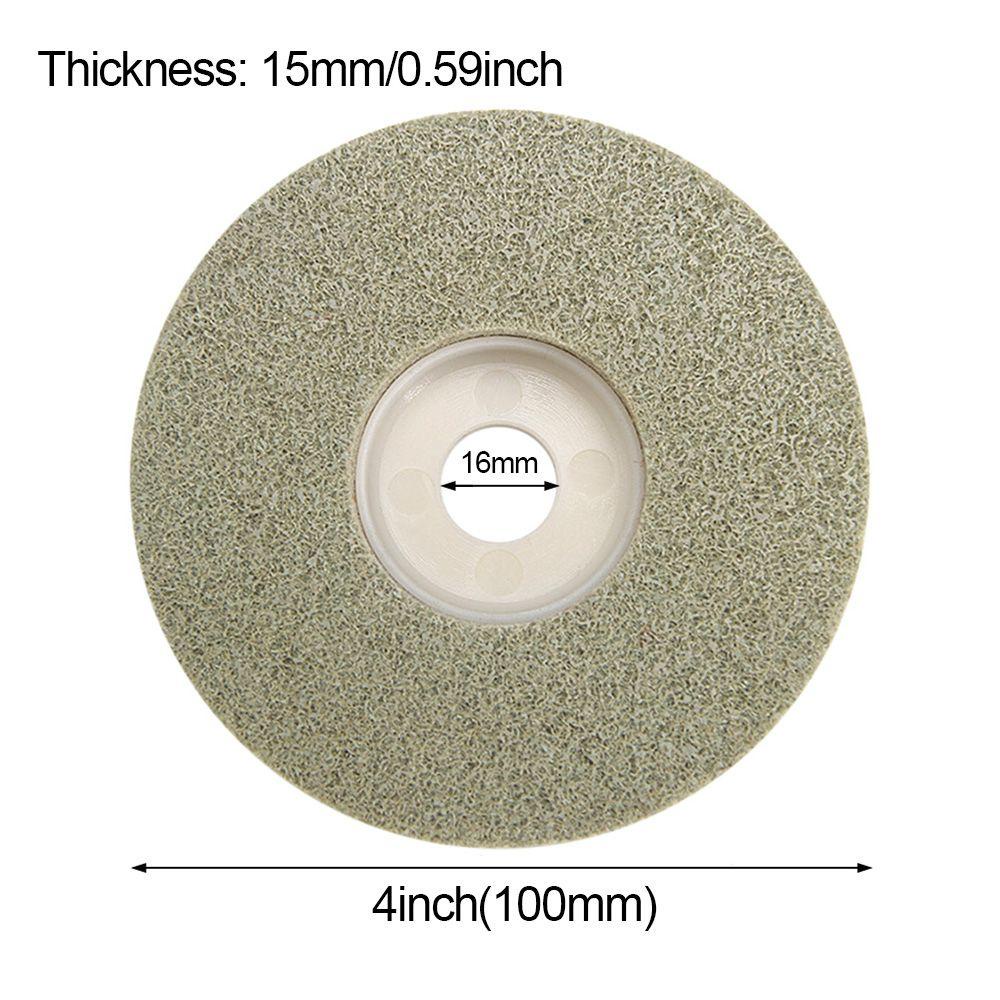 Miếng Đệm Đánh Bóng Bằng Sợi Nylon Không Dệt 4 inch