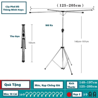 Giàn Phơi Quần Áo Đa Năng, Giá Treo Quần Áo Inox Thông Minh Gấp Gọn, Cây Phơi Đồ Cho Hộ Gia Đình Chung Cư Hà Nội, Hcm