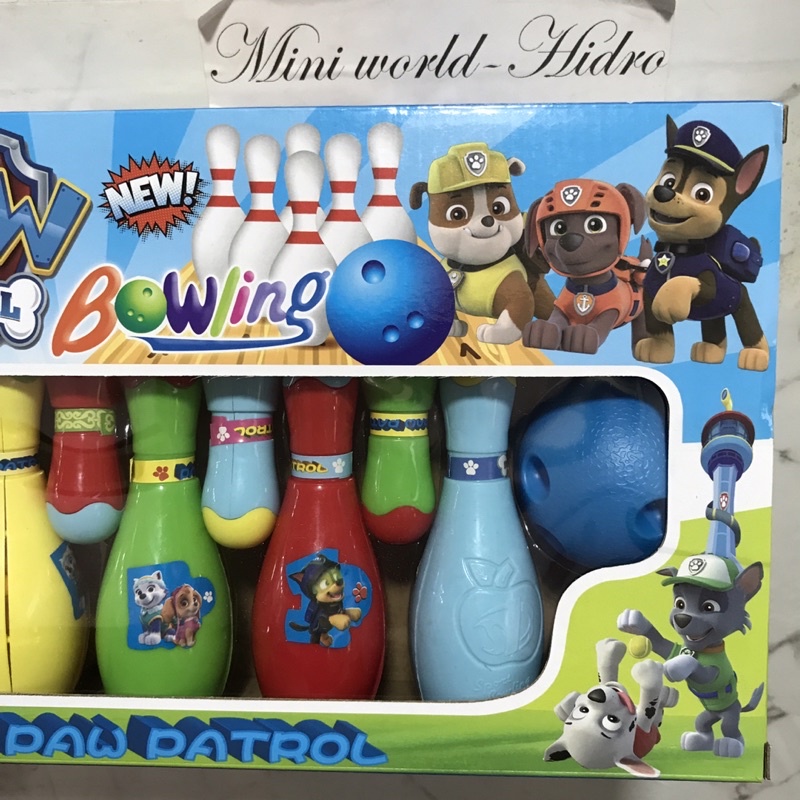 Đồ chơi powling hình Paw Patrol cho bé