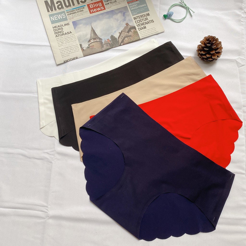 Quần Lót Nữ Đúc Su thun lạnh cao cấp không đường may mềm mại kháng khuẩn được chọn màu | BigBuy360 - bigbuy360.vn