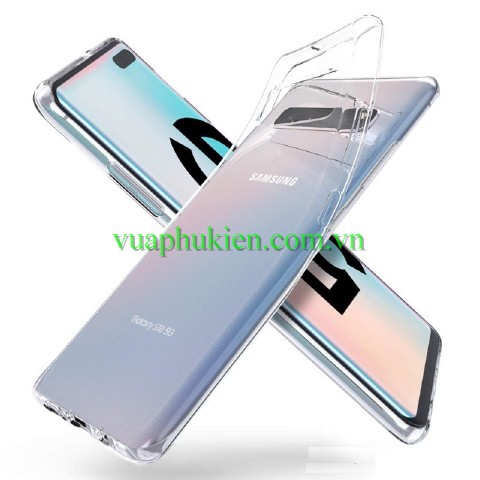Ốp lưng dẻo Samsung Galaxy S10 5G Silicon trong suốt