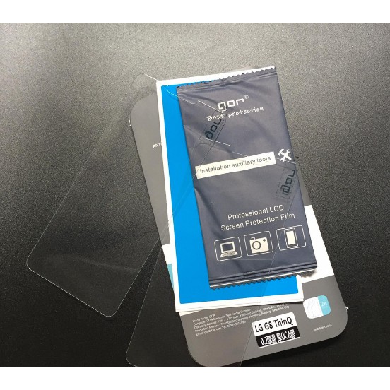 Bộ 2 Kính cường lực cho LG G8 Thin Q - trong suốt chính hãng GOR ( 2 miếng)