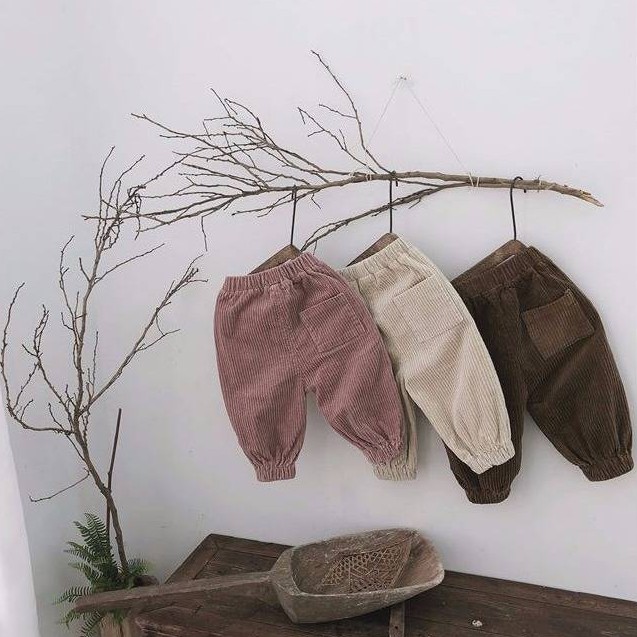 Quần Dài Cotton Thời Trang Cho Bé