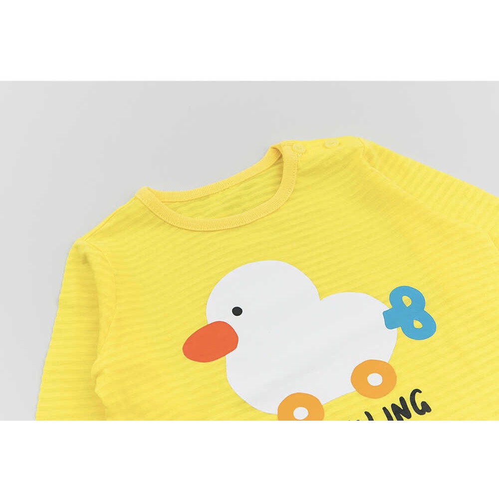 BỘ DÀI TAY CAO CẤP BÉ TRAI CỦA HÃNG CORDII, CHẤT COTTON GIẤY ORGANIC, CON VỊT