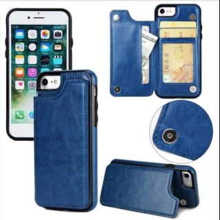 🍀ốp da kiêm ví cho iphone 6=>x🍀