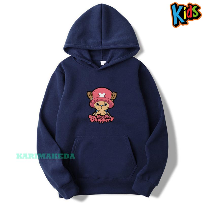 Áo Khoác HOODIE In Hình Nhân Vật TONY CHOPPER Trong Phim One PIECE Cho Bé
