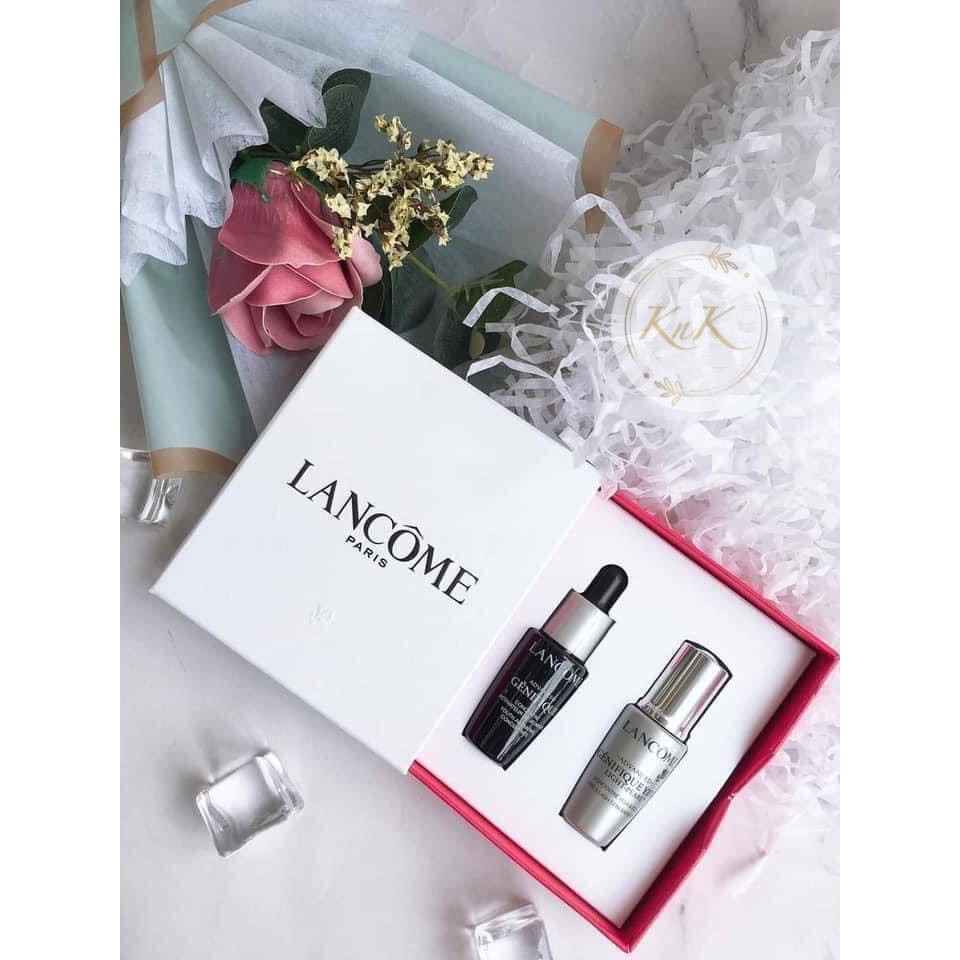 Set dưỡng da Lancôme Serum Lancome Advanced Geifique 10ml + serum mắt 5ml