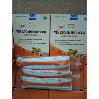 Siro Yến sào ăn ngủ ngon Nidosure Plus⚡Bồi bổ sức khoẻ ⚡cho người lớn và trẻ em