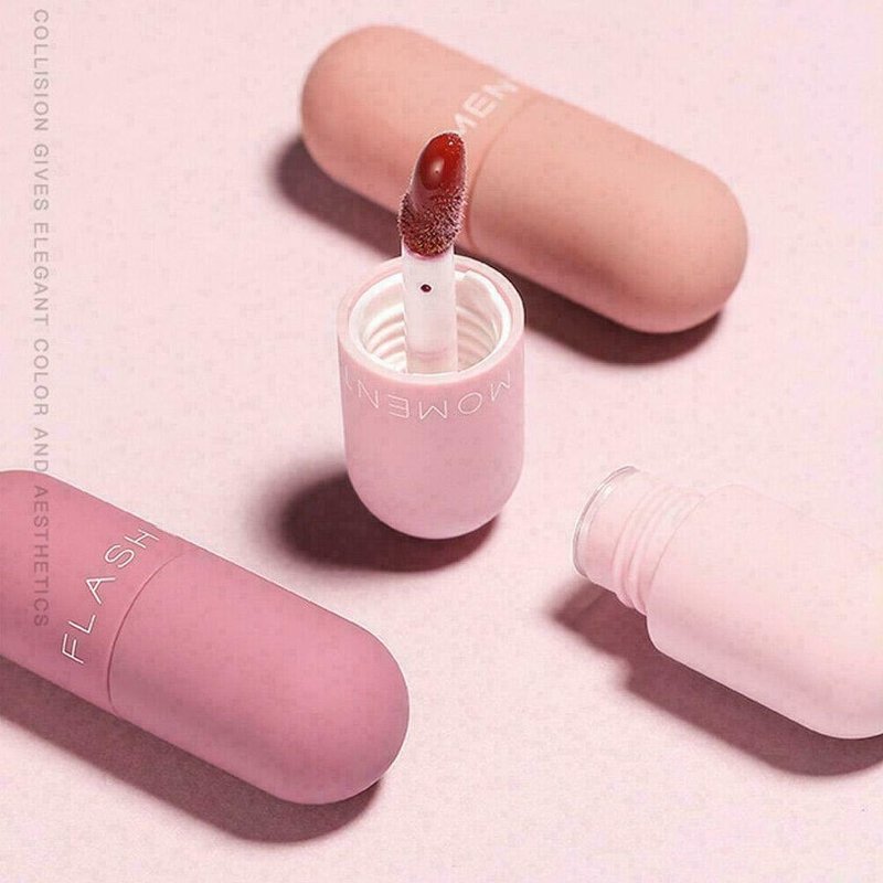 (Hàng Mới Về) Set 3 Son Môi Thiết Kế Hình Viên Thuốc Mini Xinh Xắn | BigBuy360 - bigbuy360.vn