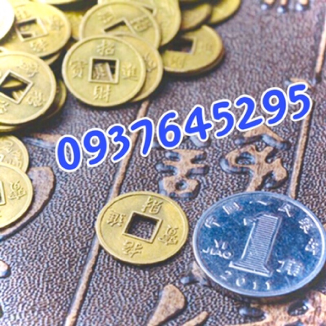 100 đồng xu phong thuỷ loại nhỏ