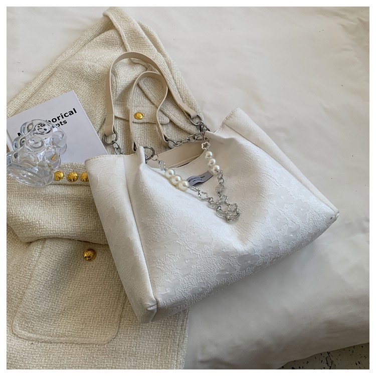 Túi tote công sở vải dập nổi