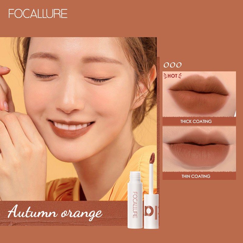 FOCALLURE Son Kem Chống Thấm Nước Focallure Bền Màu Lâu Trôi