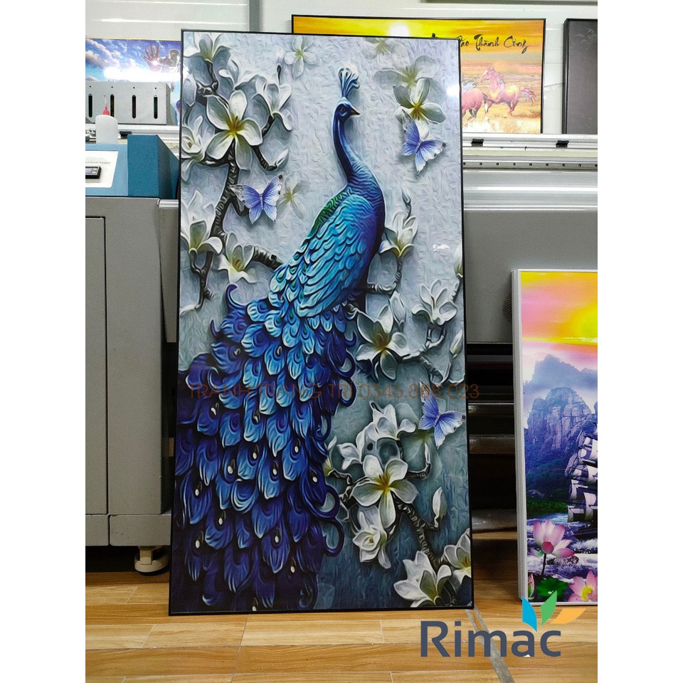 Tranh tráng gương treo tường hành lang, cầu thang giá tại xưởng SIZE 40x80