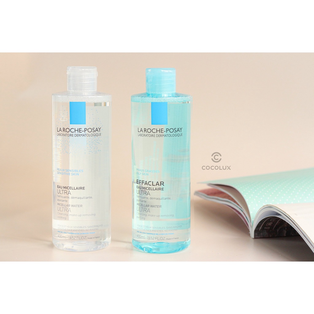 [Công Ty, Tem Phụ]  Nước Tẩy Trang Micellar Water Ultra Oily Sensitive Skin - La Roche Posay-[Coco Shop]